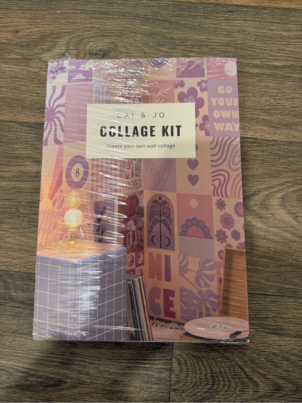Purple Collage Kit – Create Your Own Wall Collage